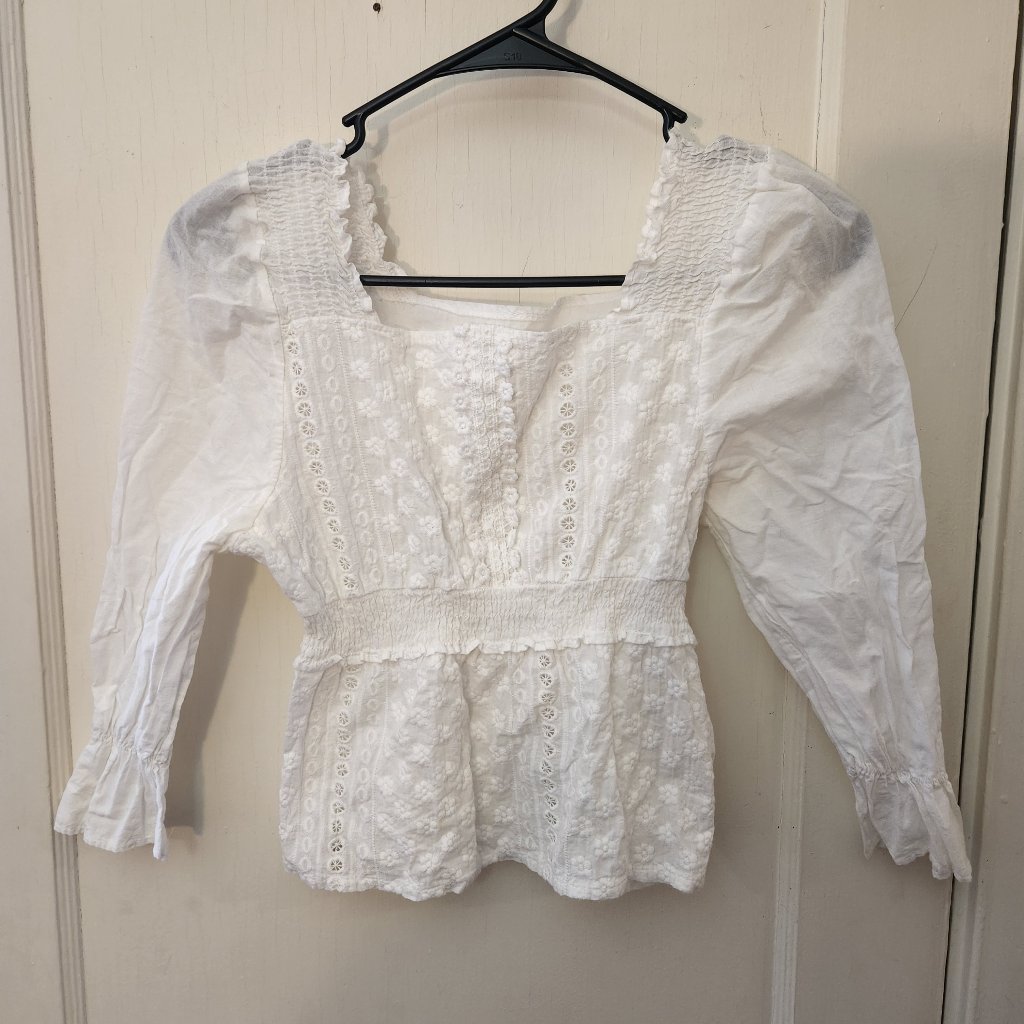 Women's 3/4 Sleeve Stylish Blouse Sz Xs